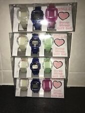4 x Mizz Girls Swap Strap Gift Sets Wrist Watch Modern Style  Quartz