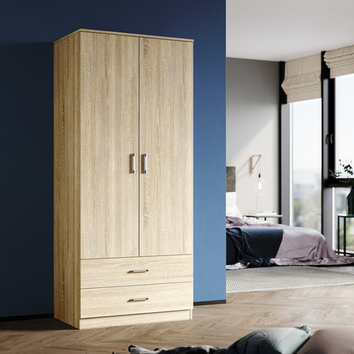Large storage oak double - large,