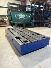 10ft X 5ft ENGINEERS CAST IRON SURFACE TABLE T SLOTTED WELDING BED PLATE UK B-66