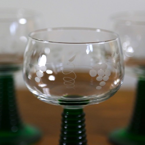 Vintage luminarc hock glass - luminarc,