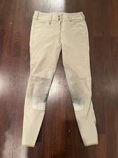 Women’s Size 26 Tan Pikeur Knee Patch English Riding Show Breeches 38
