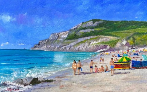 Porthmeor beach cornwall - beach,