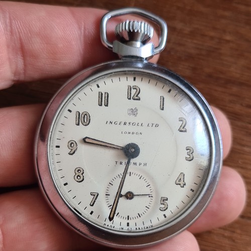 Vintage chrome ingersoll - vintage,