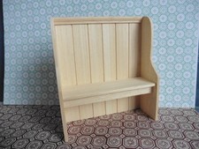 1/12 SCALE HANDMADE SETTLE FOR