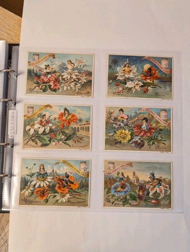 Liebig set f518 trade cards - liebig,