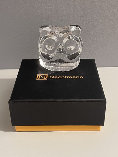 Nachtmann crystal owl - owl, animals