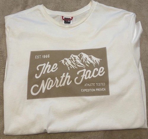 North face men white long - face, men’s