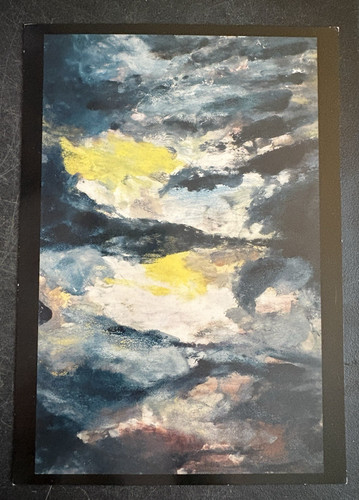 Art postcard jules olitski - postcard,