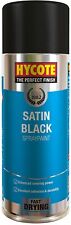 Satin Black Spray Paint Hycote