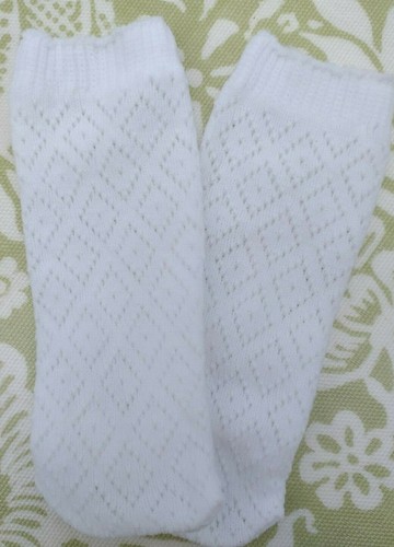 Diamond pattern mesh knee - pattern,