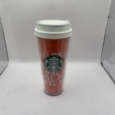 Starbucks Tumbler Travel Cup Pumpkin spice Latte New Halloween rare 