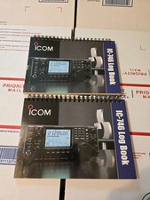 Icom IC-746 Log Book Pair