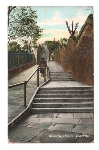 Lincoln greestone stairs - greestone,