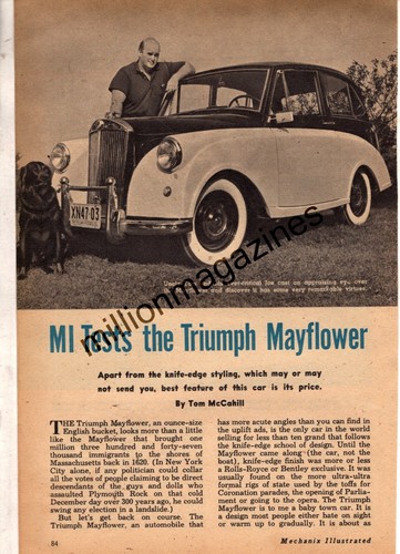 1953 triumph mayflower - 1953,