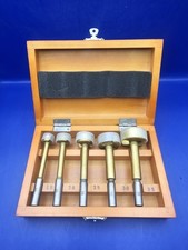 Axminster Drill Bit Set x5 pcs Sizes 15-35mm Flat Circle Hole Cutter