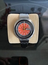 SEIKO 5 Orange UFO Jumbo Ref 6119-6400 Automatic RESTORED Serviced 