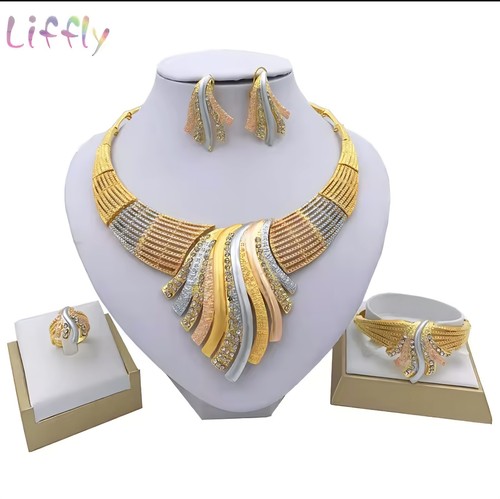 African dubai 24k gold plated - african,