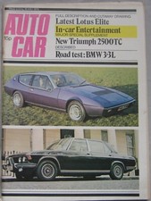 Autocar magazine 18 May 1974
