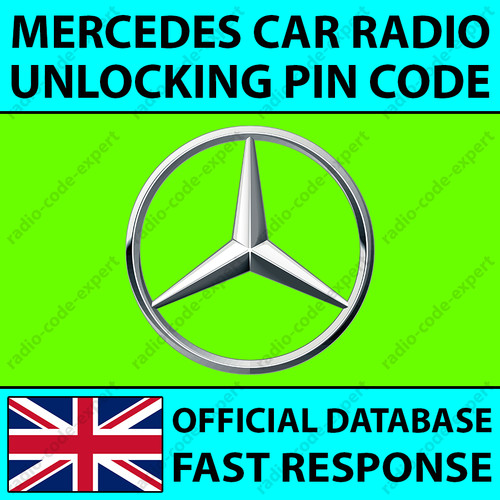 Mercedes radio pin code sound - mercedes,