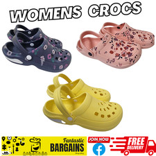 Womens Ladies Clogs Crocs