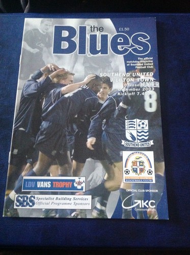 Southend united luton town - united,