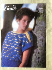 Emu knitting pattern 3876. DK