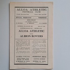Alloa ath albion rovs - v., rovs.
