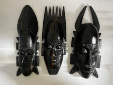 Vintage Carving x3  African