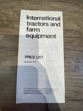 International Tractors and