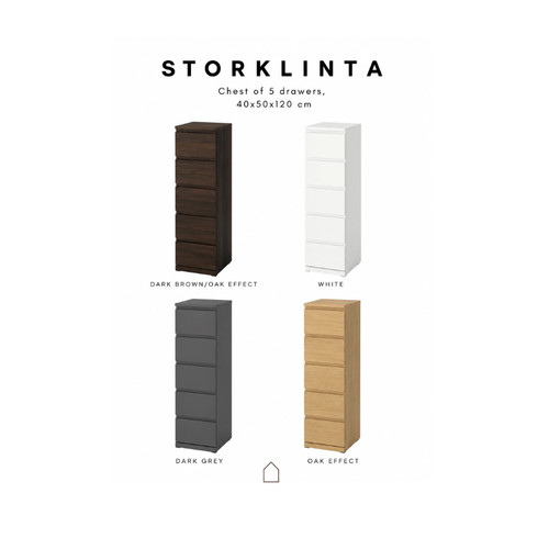 New ikea storklinta drawer - storklinta, 5