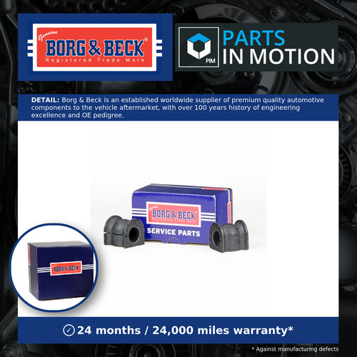 Anti roll bar - bar, bush