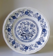 KENSINGTON IRONSTONE BLUE ONION 265mm DINNER PLATE GREAT CONDITION