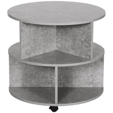 HOMCOM 3-Tier Round Rolling