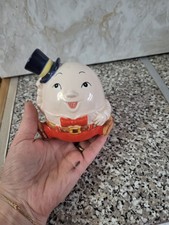 Vintage Humpty Dumpty Ceramic Piggy Bank 1983 Quon Quon