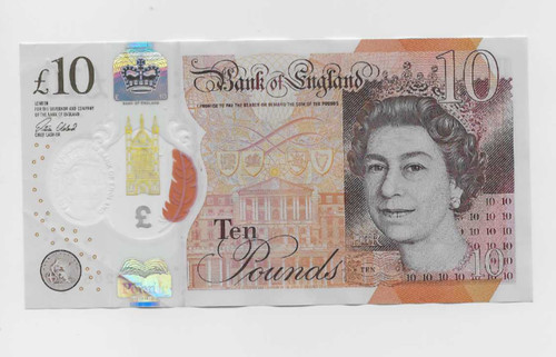 Cleland ten pound note - cleland,
