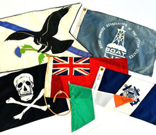 Vintage Boat Flags Banners