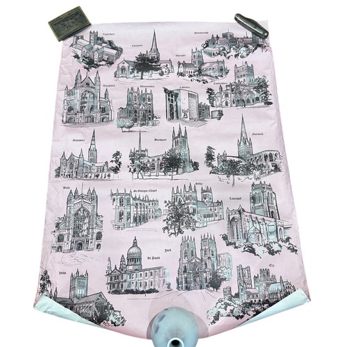 Vintage poster cathedrals - poster, &