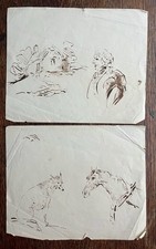 Antique Pen & Ink Sketches