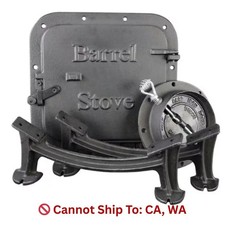 Barrel Camp Stove Kit