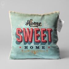 Retro Home Sweet Home Cushion