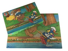 Smurf Jigsaw Puzzle Vintage