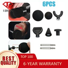 6pcs Percussion Massage Tips Heads For Jigsaw Massager Adapter Attachment Tools