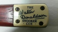 WALTER DONALDSON - OLD SNOOKER CUE (ANTIQUE) - £500