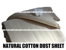2 x 10t x 8ft LARGER DUST SHEET HEAVY DUTY COTTON TWILL PROFESSIONAL DUST SHEET