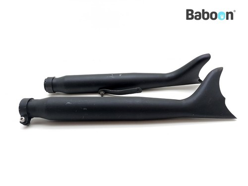 Exhaust muffler set original - muffler,
