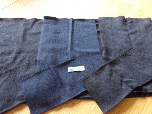Recycled pure cashmere fabric - recycled,