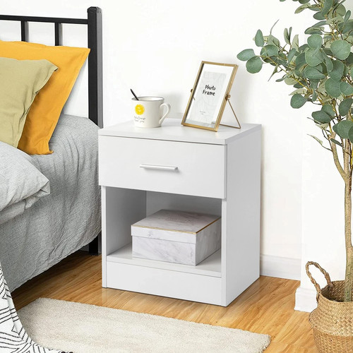 White tier nightstand - 2,