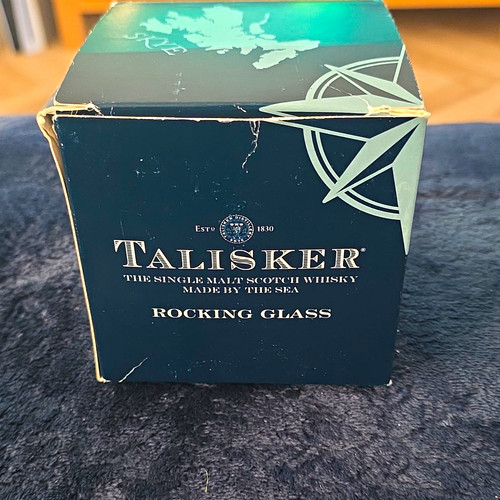 Talisker rocking whisky glass - rocking,