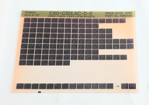 Honda lac 82 84 - c, 50