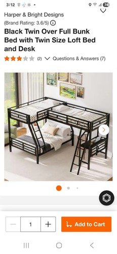 Triple bunkbed - triple,